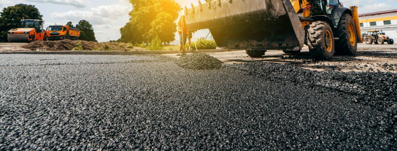 Commercial Asphalt Service detail